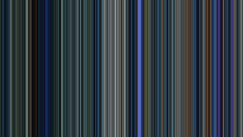Avatar (2009) movie barcodes - Color palette